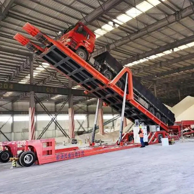 Environmentally Friendly  Hydraulic Truck Unloading Flipper With Enclosed Design