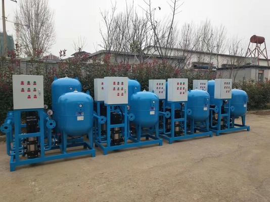 Energy Saving Water Filtration Equipment Fully Enclosed Variable Frequency