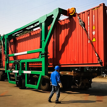 Tonglida Carbon Steel Container Loading Machine With Single Flip Double Flip Feature